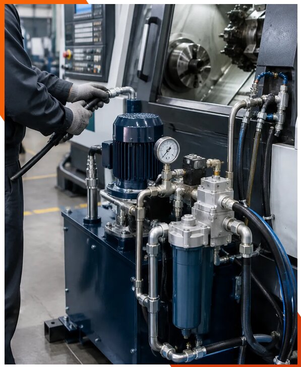 Модернизация системы СОЖ высокого давления в Ломоносове